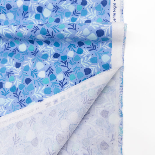 Gentle Night Flannel in Blue