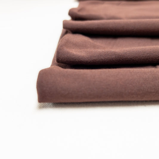 Laguna Cotton Jersey in Chocolate