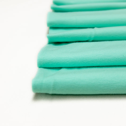 Laguna Cotton Jersey in Jade