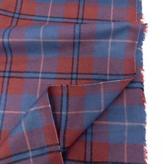 Tahoe Flannel in Dusty Blue