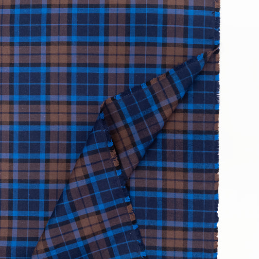 Plaid Flannel in Ocean