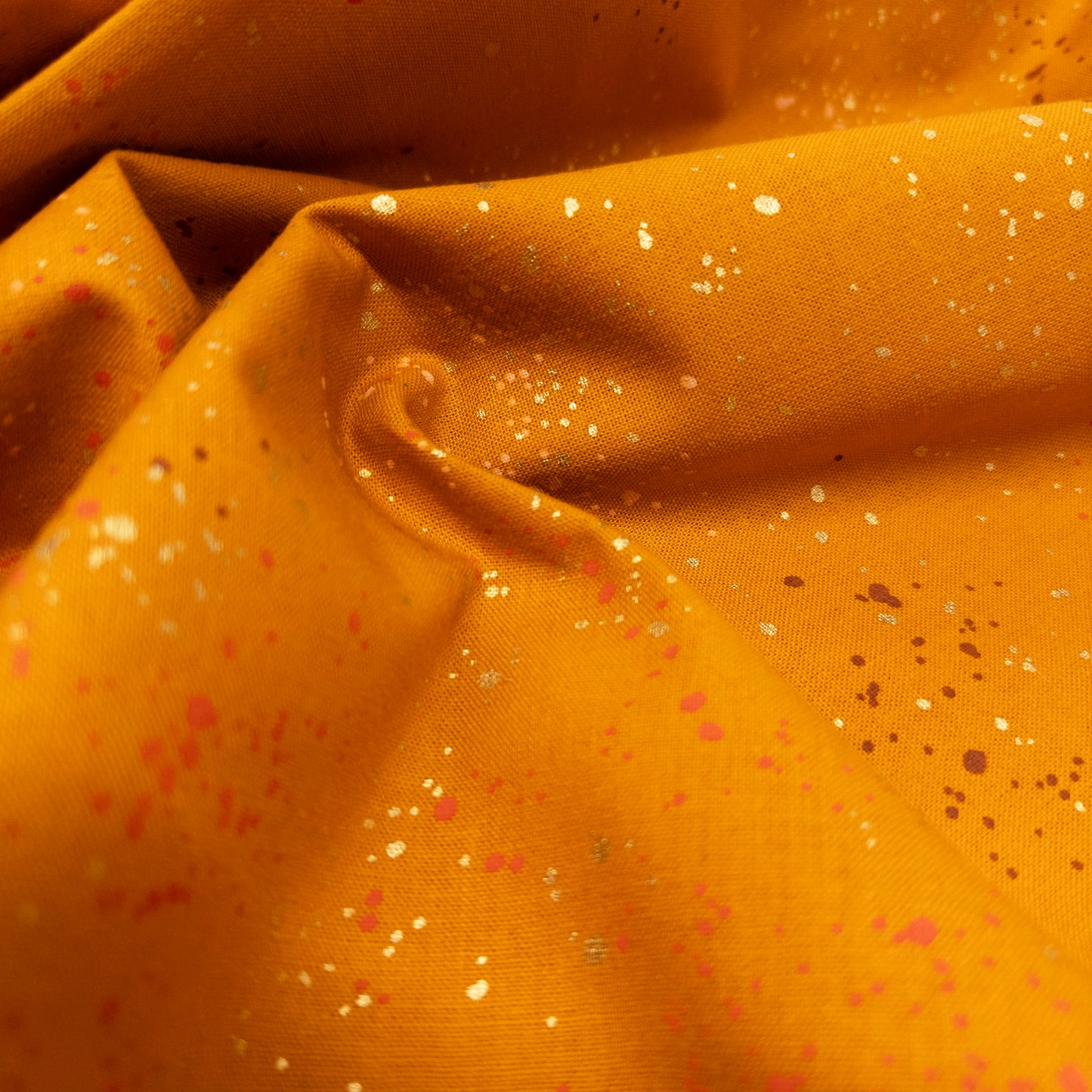 Speckled Canvas Metallic Earth