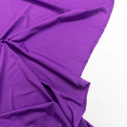 100% Cotton Jersey in Amaranth Purple - 4oz.
