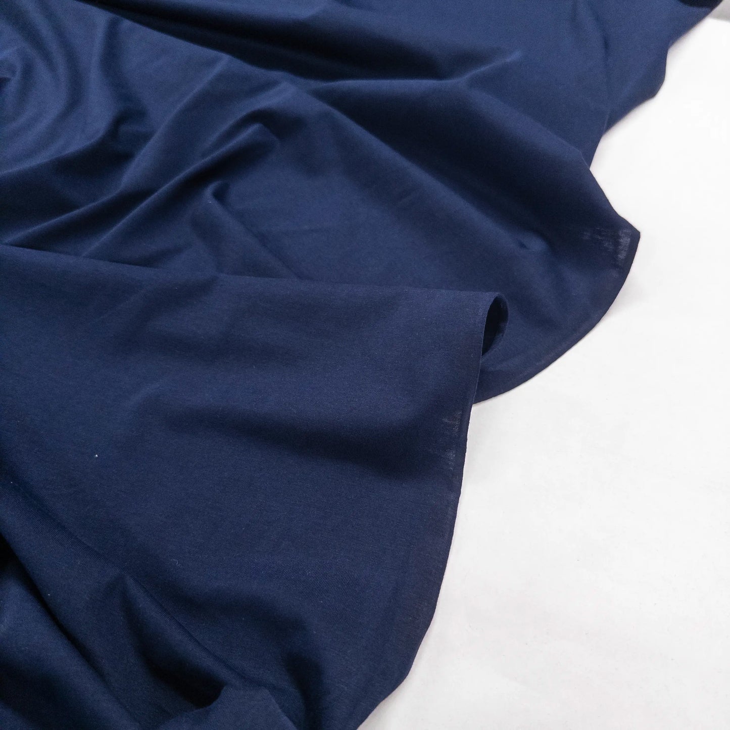 100% Cotton Jersey in Navy - 4oz.
