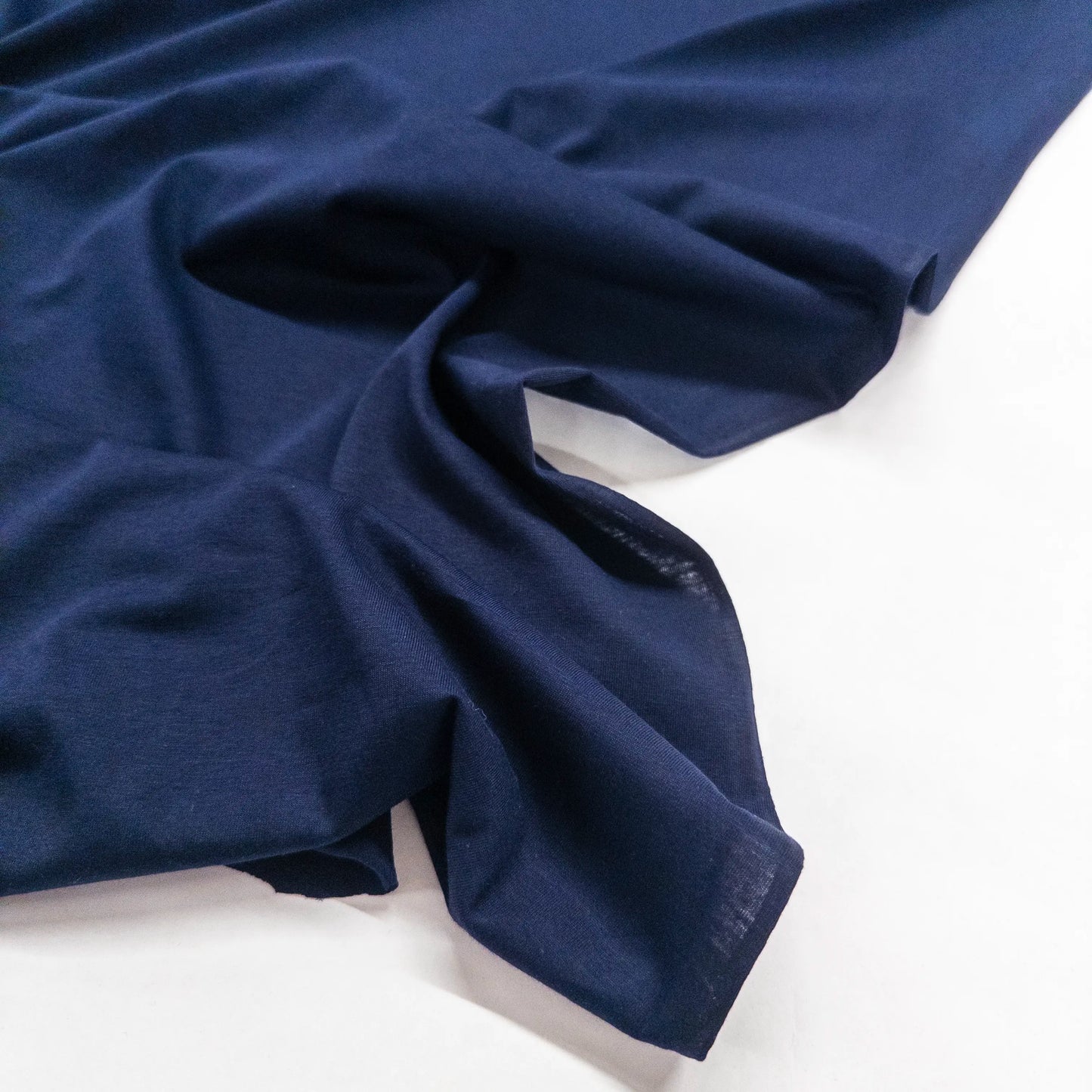 100% Cotton Jersey in Navy - 4oz.