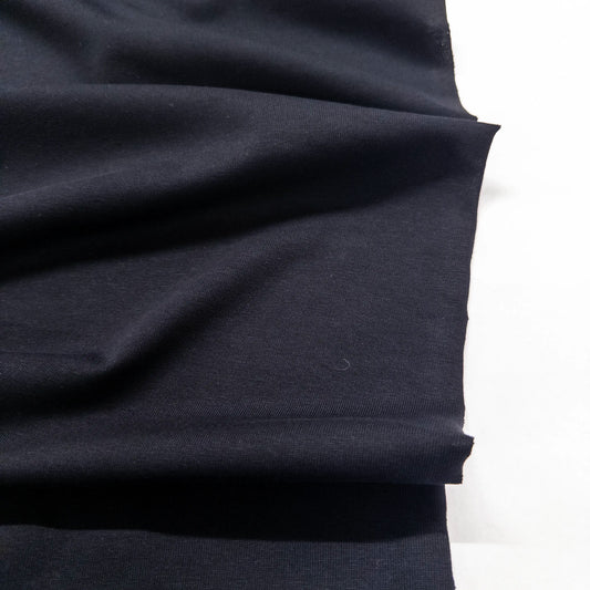 100% Cotton Jersey in Black - 6.7oz