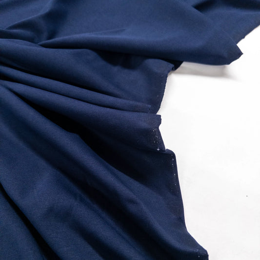 100% Cotton Jersey in Navy - 6.7oz