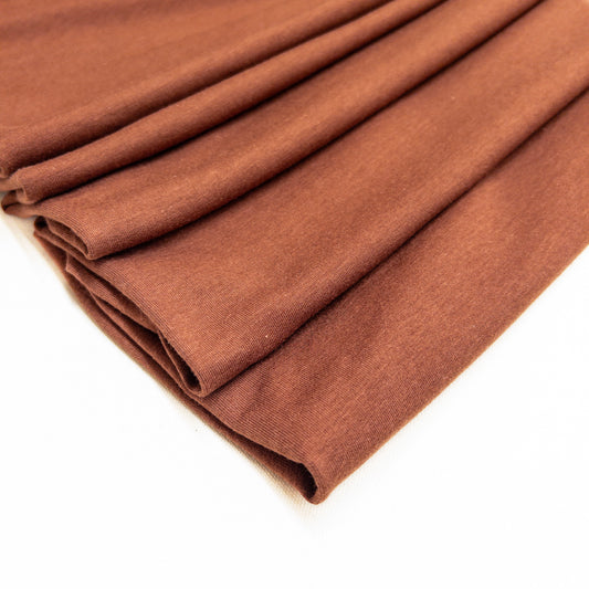 Bamboo/ Cotton French Terry in Cocoa