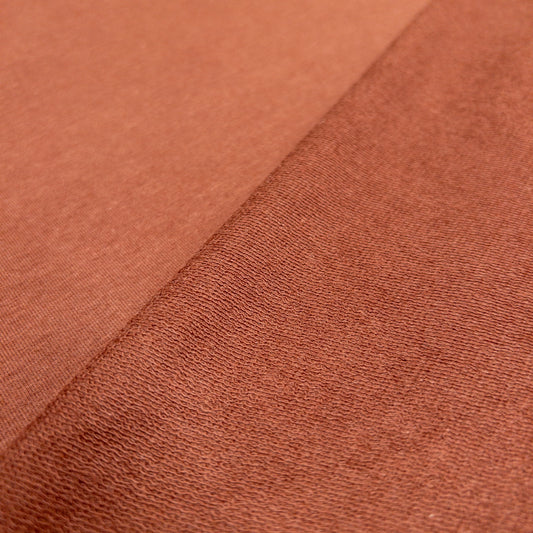 Bamboo/ Cotton French Terry in Cocoa