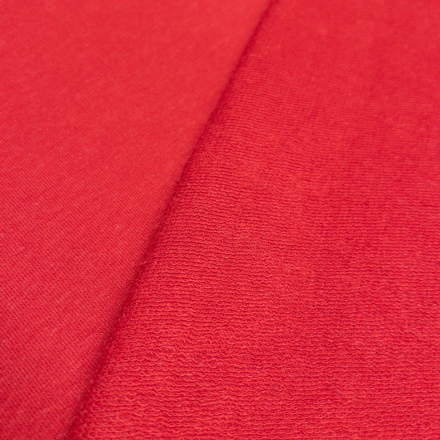 Bamboo/ Cotton French Terry in Deep Red