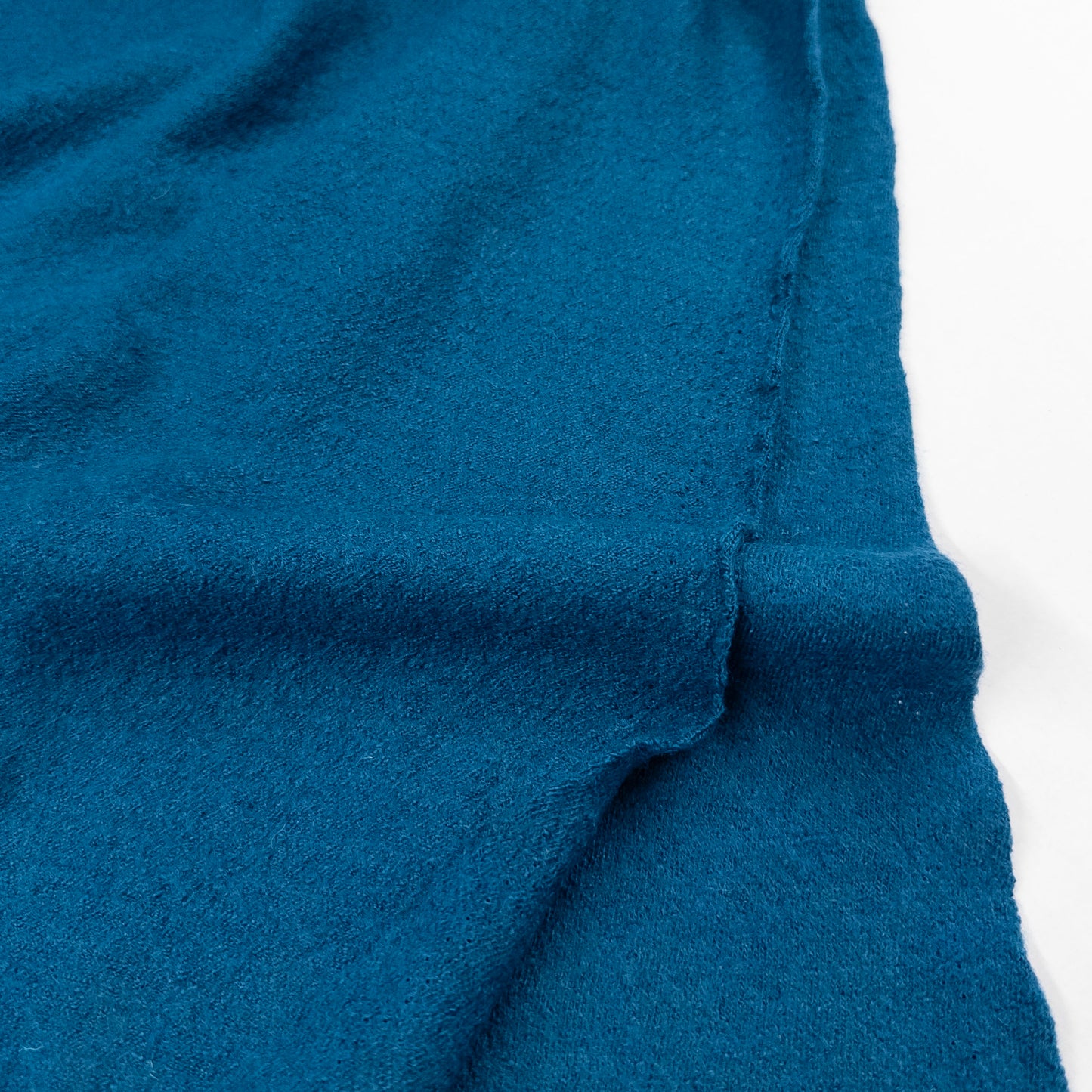 Boiled Wool in Teal