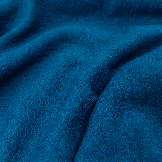 Boiled Wool in Teal