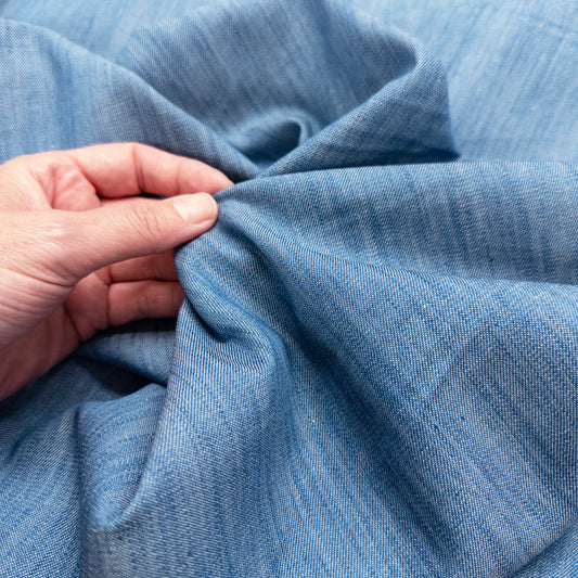 Cotton Denim in Blue - 6oz