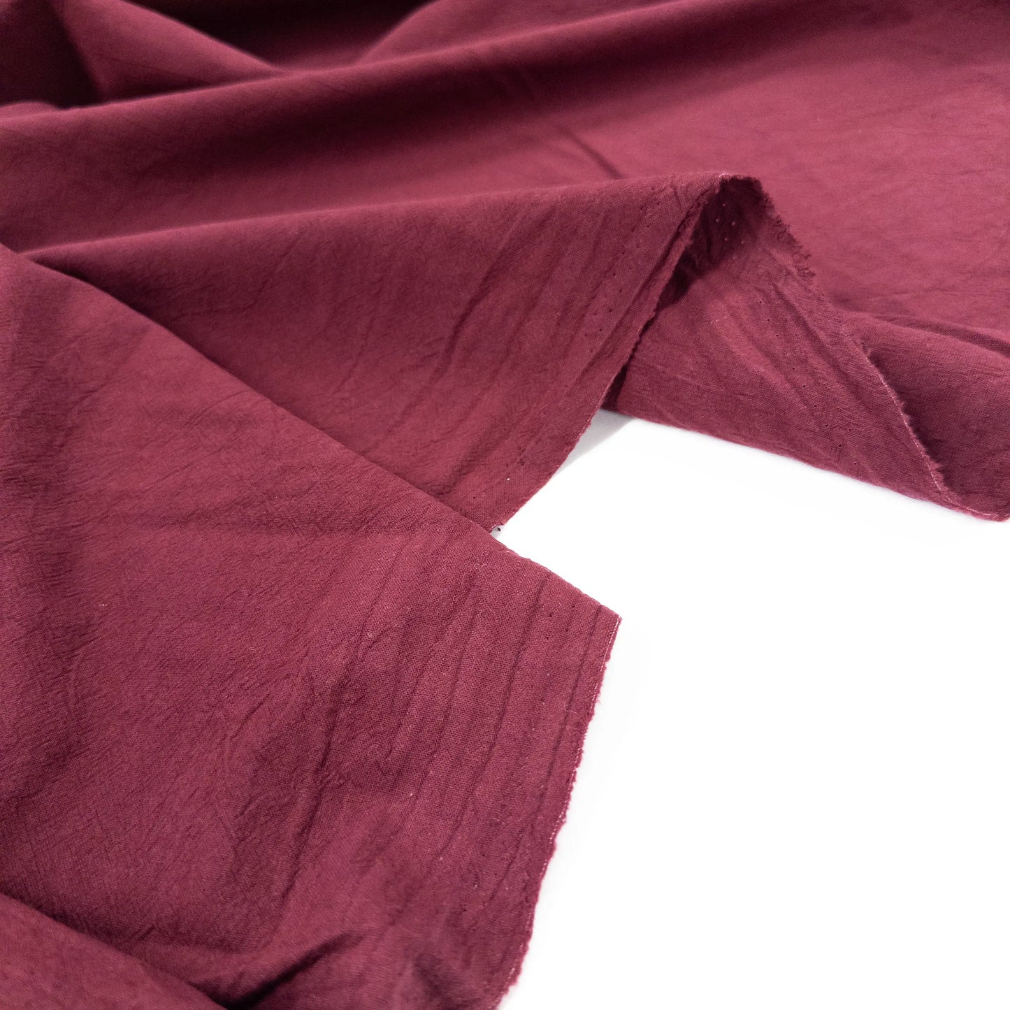 Crumple Cotton in Wine