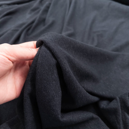 Hemp Jersey in Black