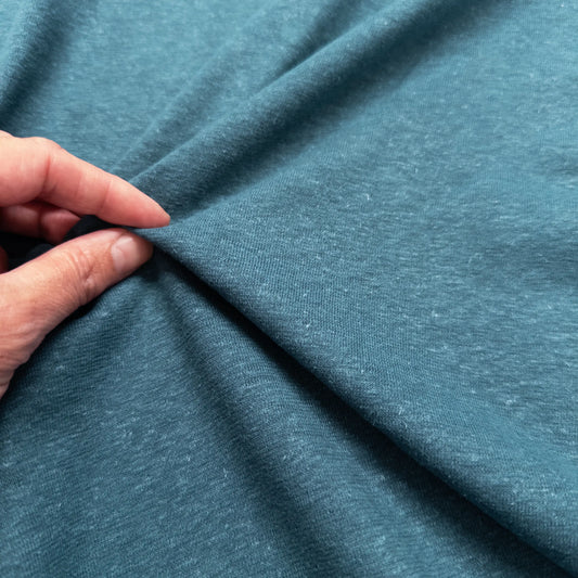 Hemp Jersey in Deep Sea