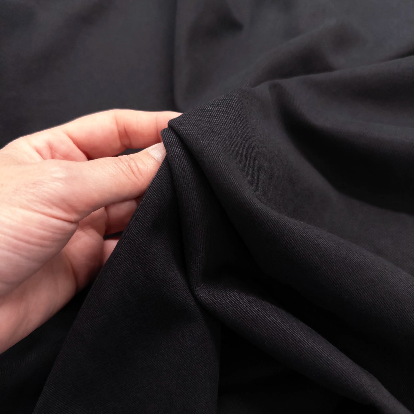 Tencel Cotton Twill in Black