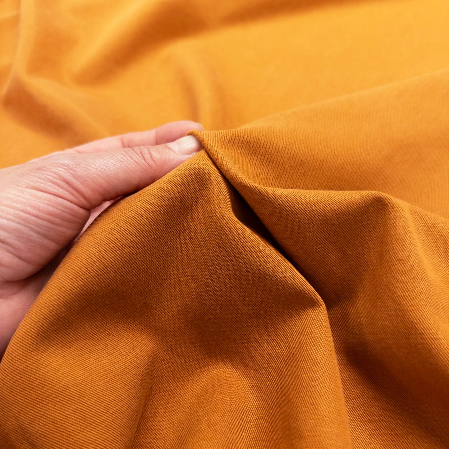 Tencel Cotton Twill in Cinnamon