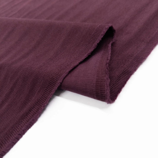 Tencel Cotton Twill in Dark Fig