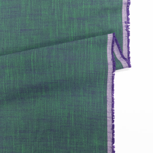 Handloom Cotton in Grape Leaves