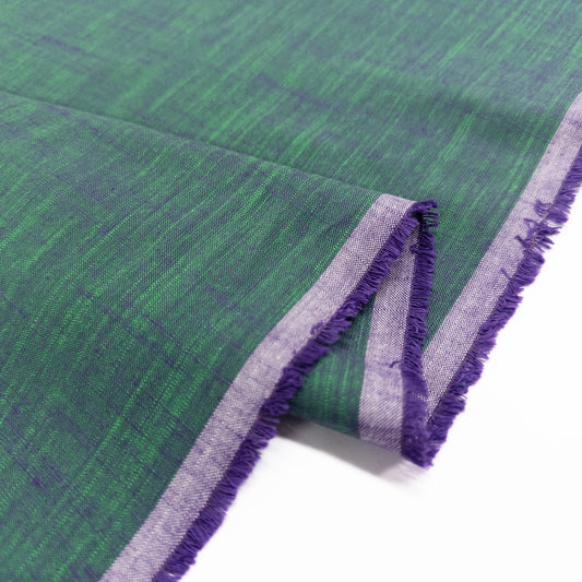 Handloom Cotton in Grape Leaves