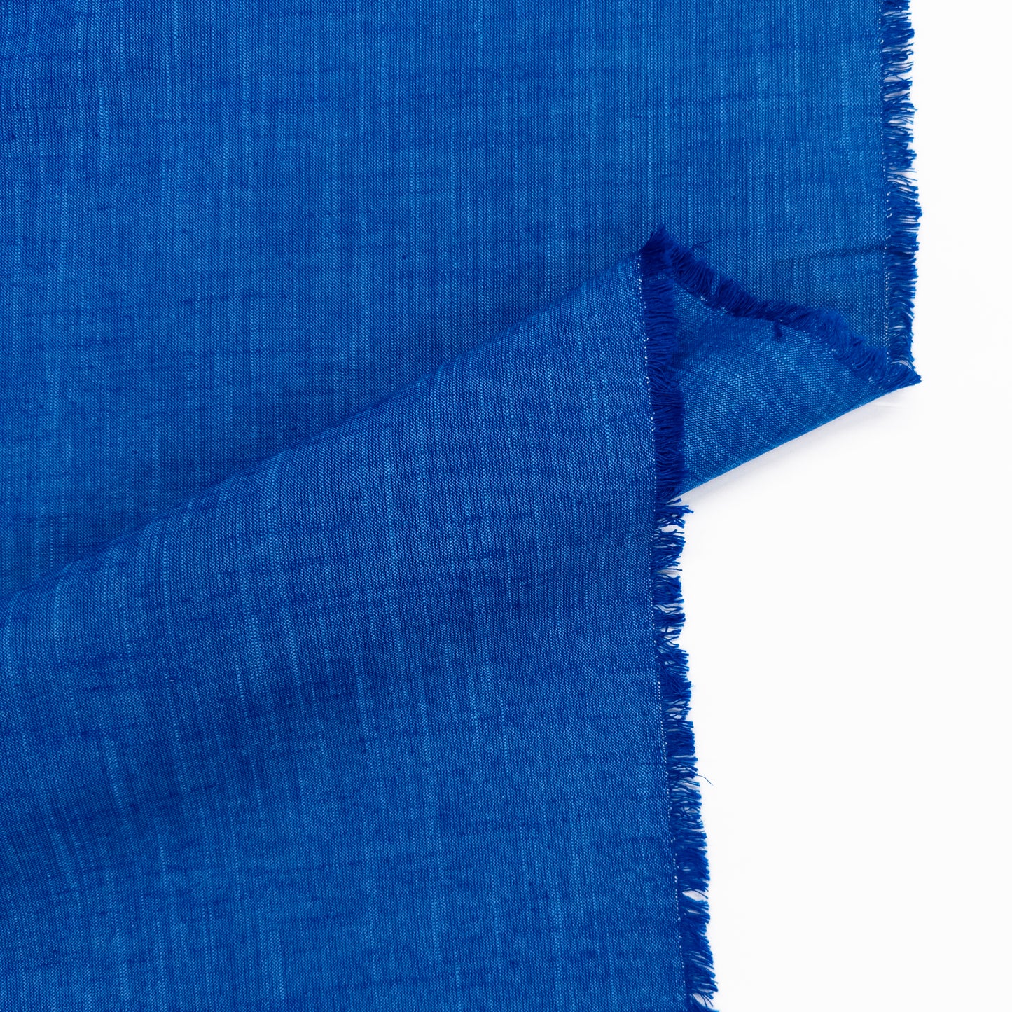 Handloom Cotton in Lapis Lazuli