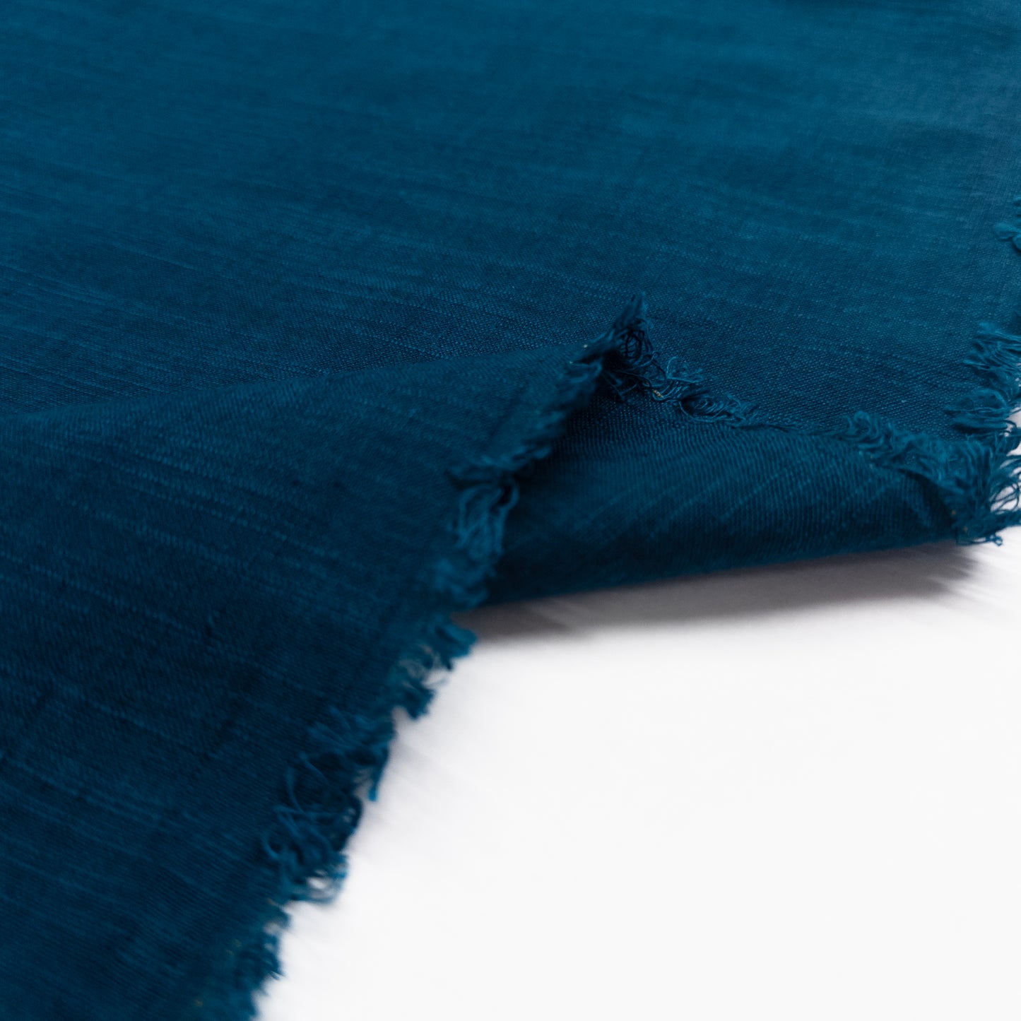 Handloom Cotton in Peacock