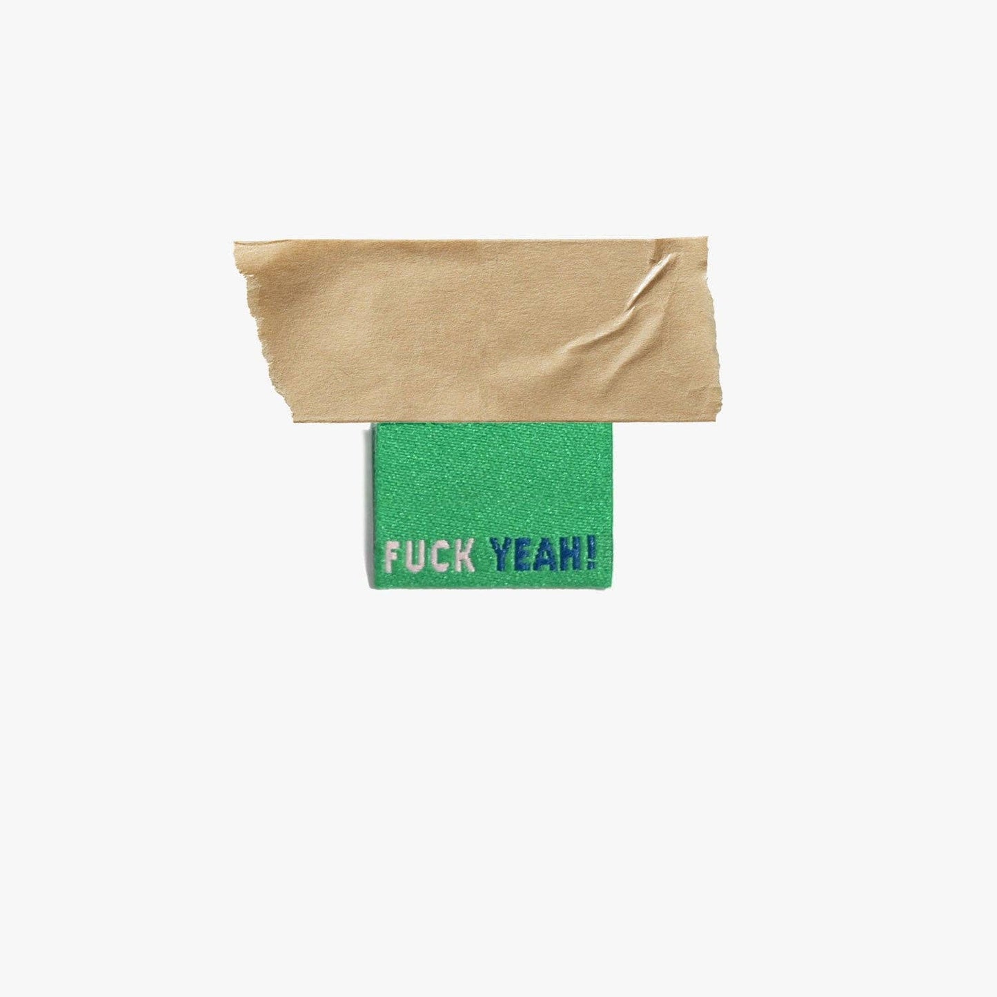 Fuck Yeah! Woven Labels | Case of 6 Units