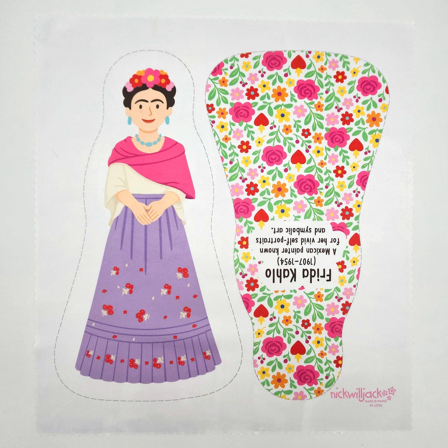 Sew Your Own Frida Kahlo Doll Kit: COMPLETE KIT