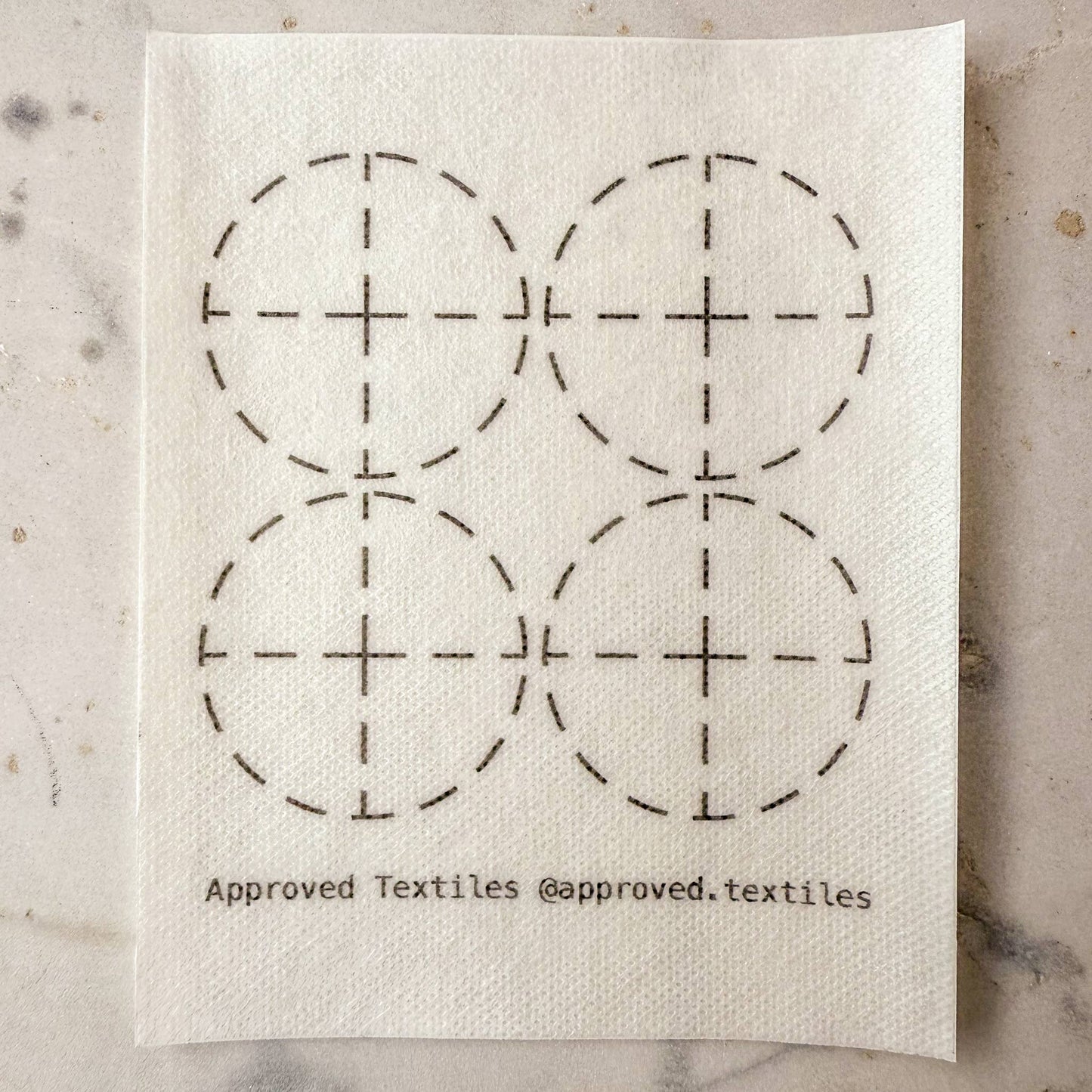 Eva Hesse Geometric Shapes: Mending + Embellishment Transfer