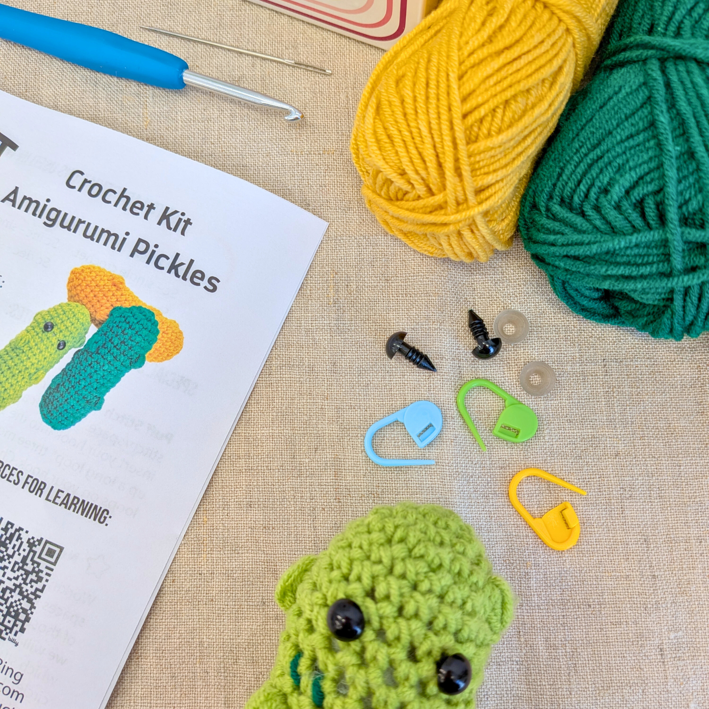 Amigurumi Pickles Crochet Kit
