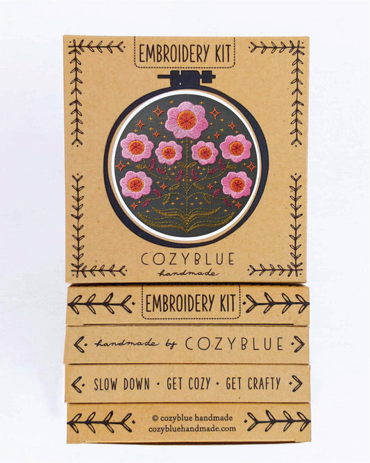 Enchanted embroidery kit