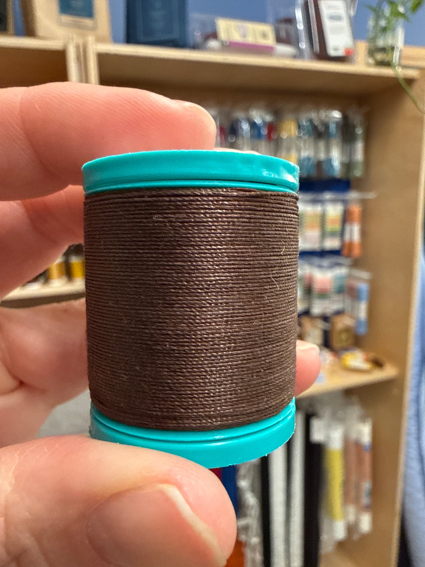 Dual Duty Plus Button & Craft Thread 50yds - Brown 8960