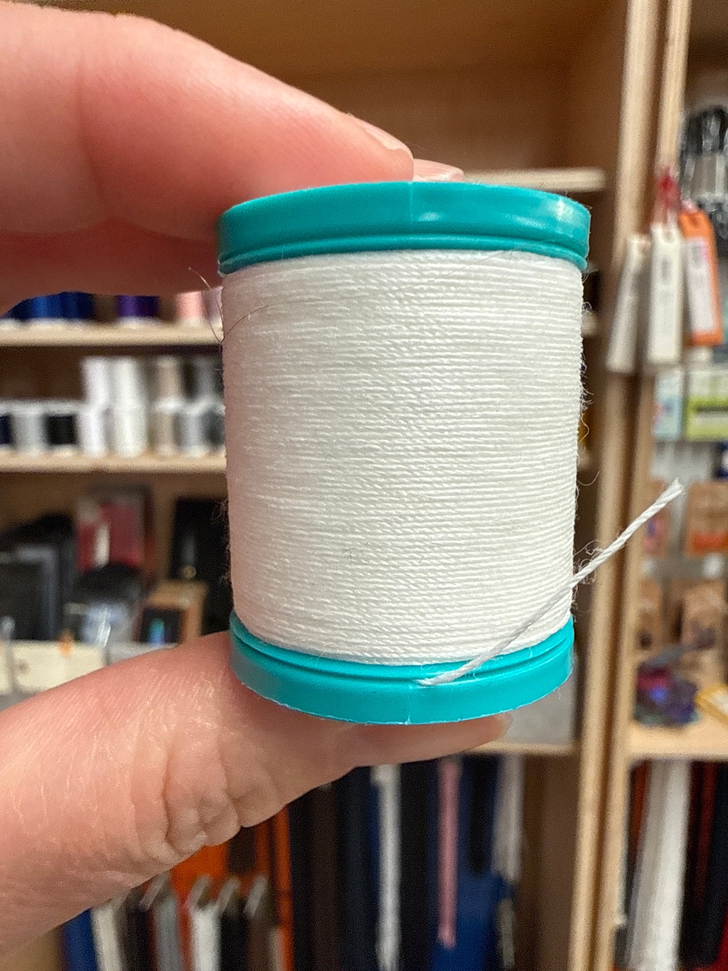 Dual Duty Plus Button & Craft Thread 50yds - White 100