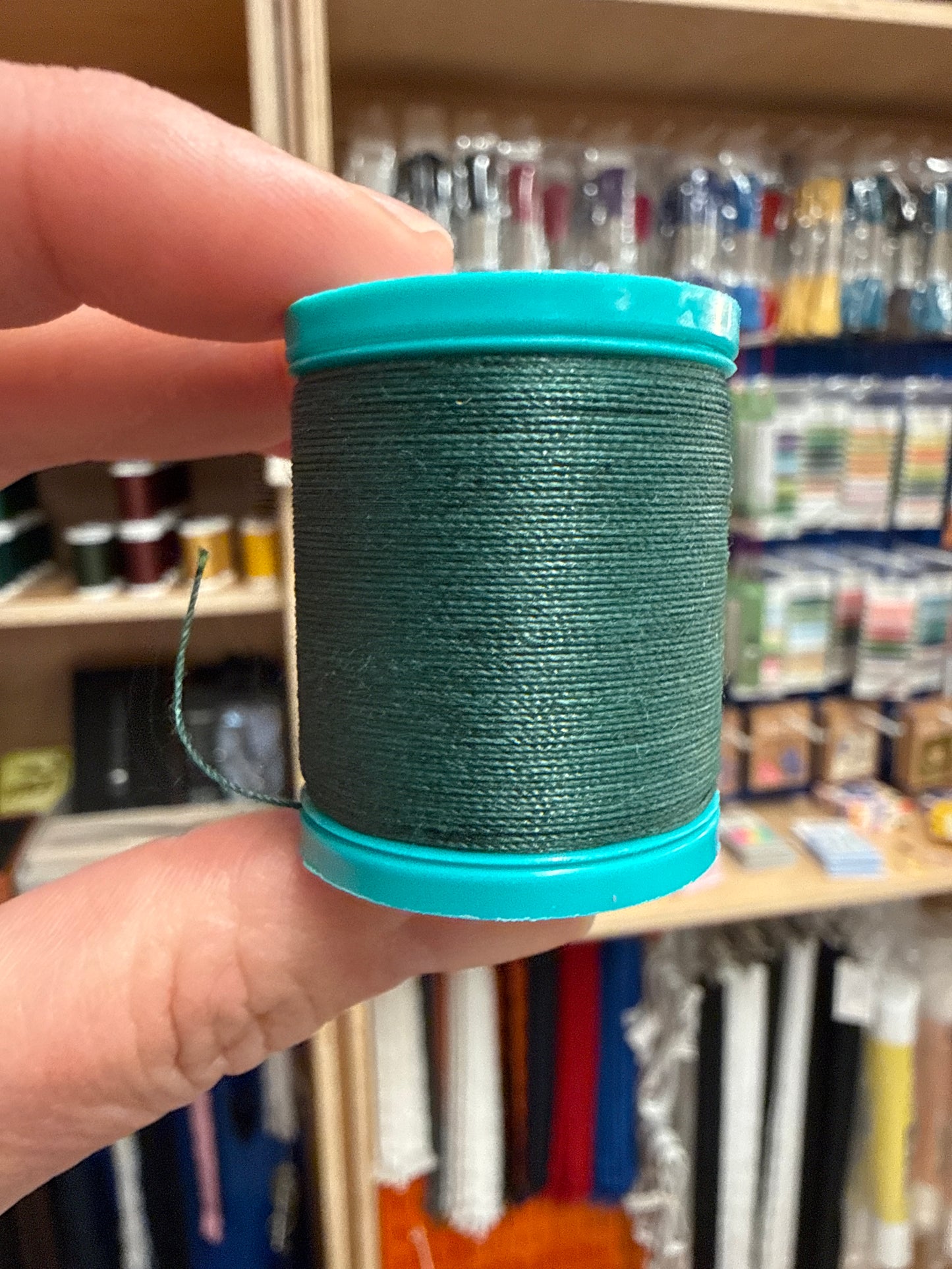 Dual Duty Plus Button & Craft Thread 50yds - Forest Green 6770