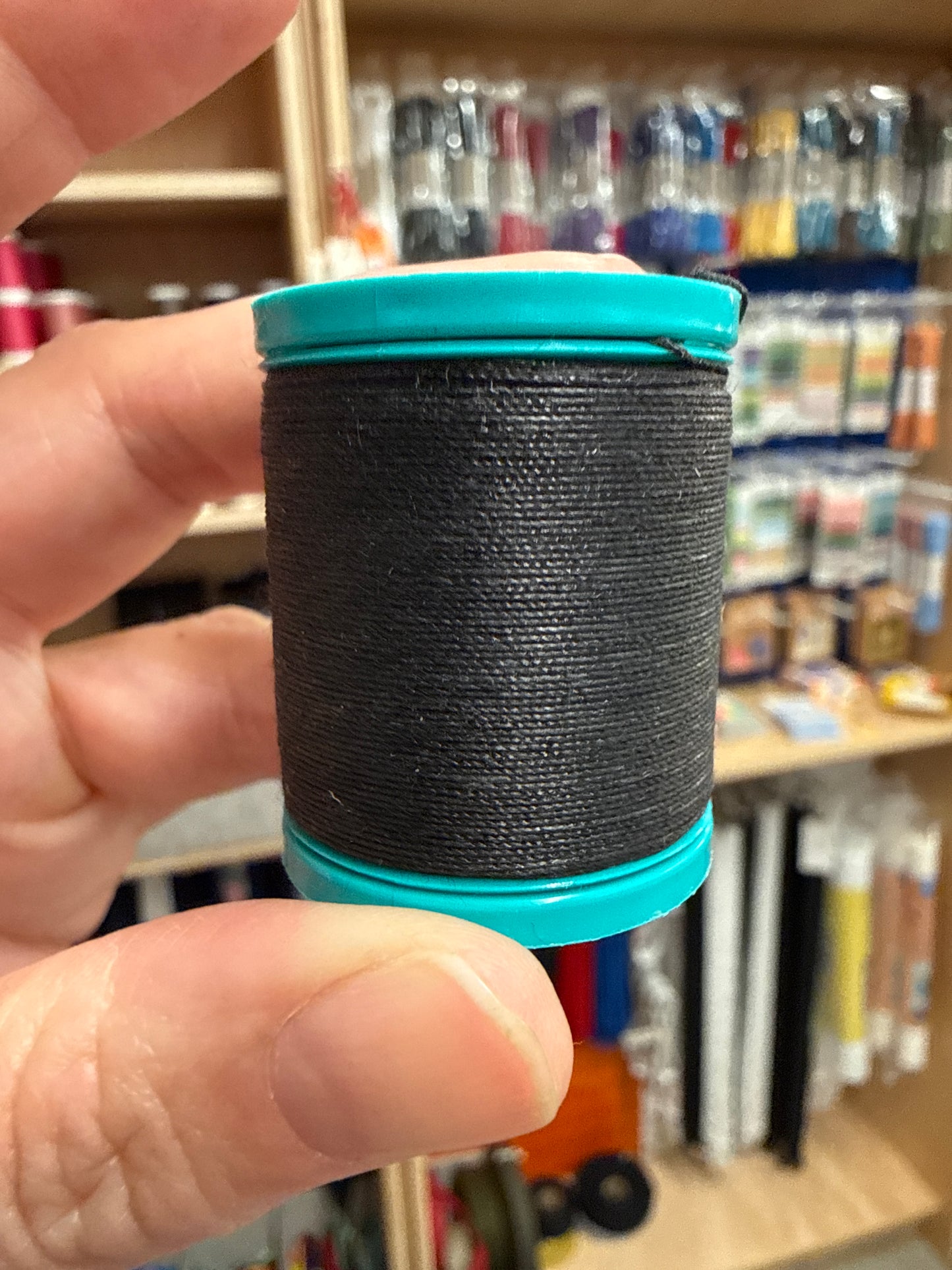 Dual Duty Plus Button & Craft Thread 50yds - Black 900