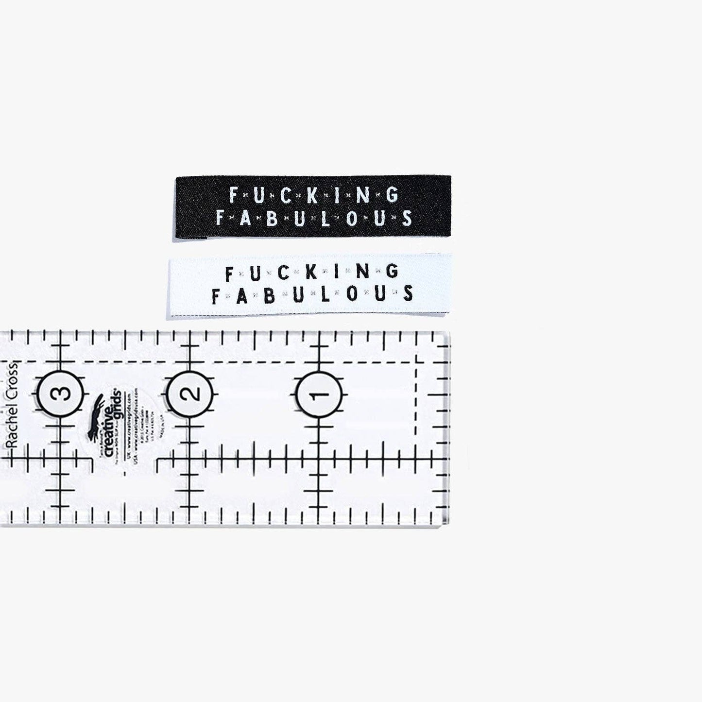 Fucking Fabulous Woven Labels | Case of 6 Units
