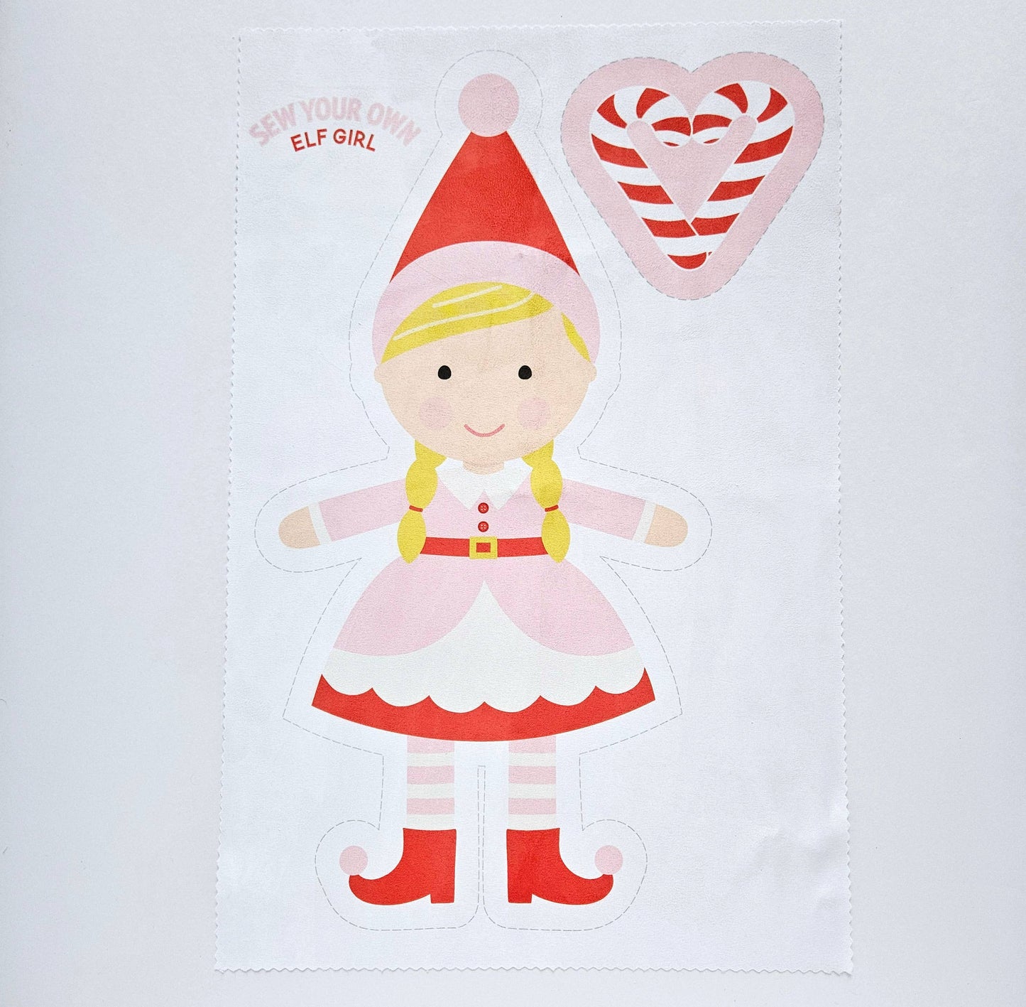 Custom Christmas Elf Doll Sewing Kit : Style 25