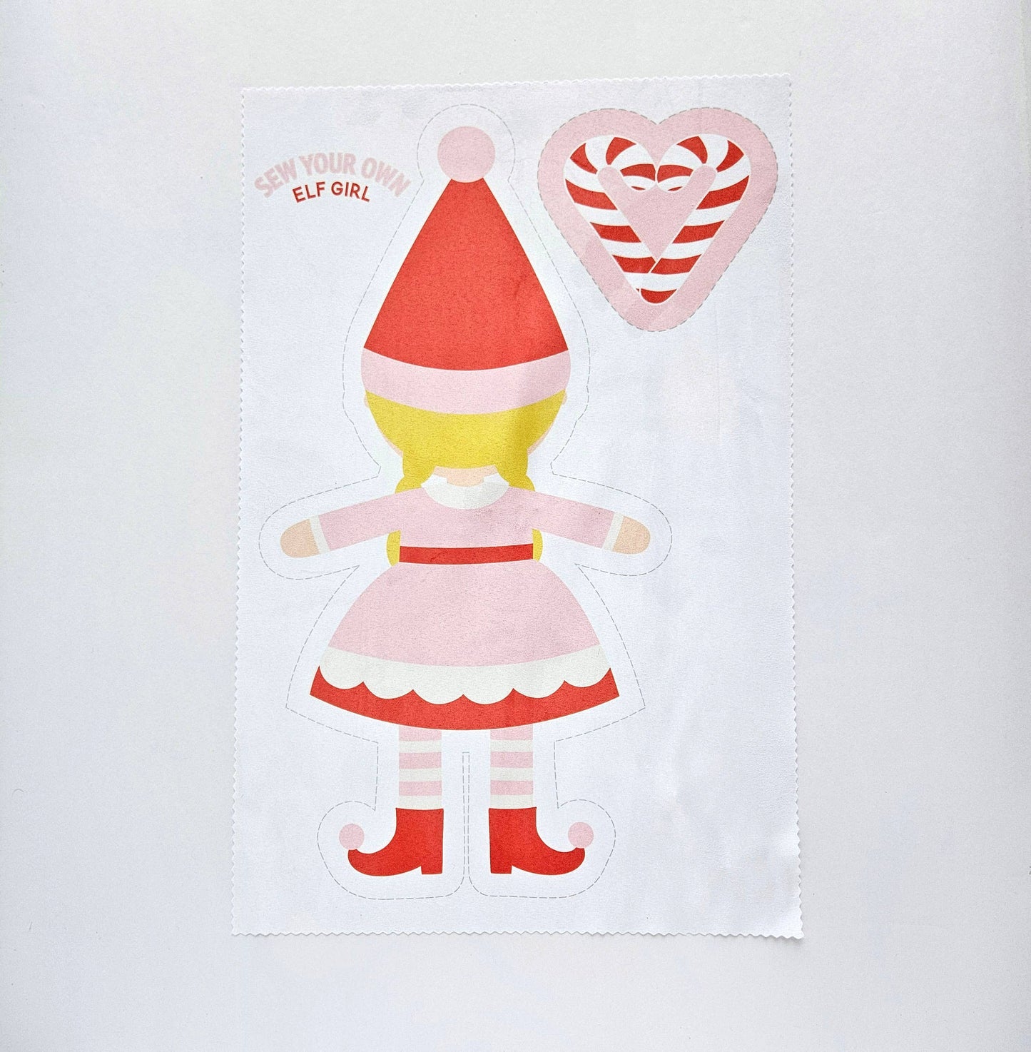 Custom Christmas Elf Doll Sewing Kit : Style 25