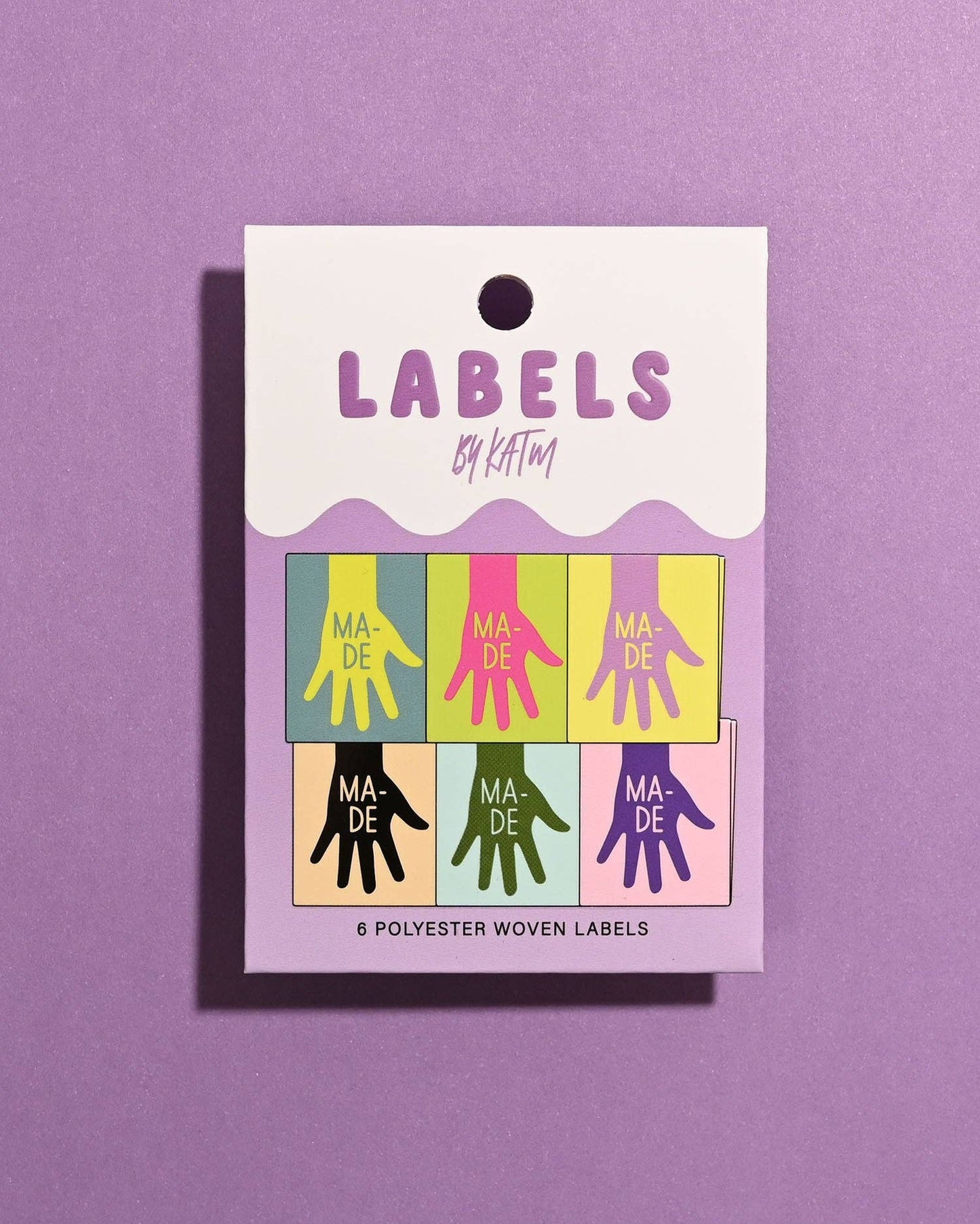 Made (Hand) Woven Labels | Case of 6 units