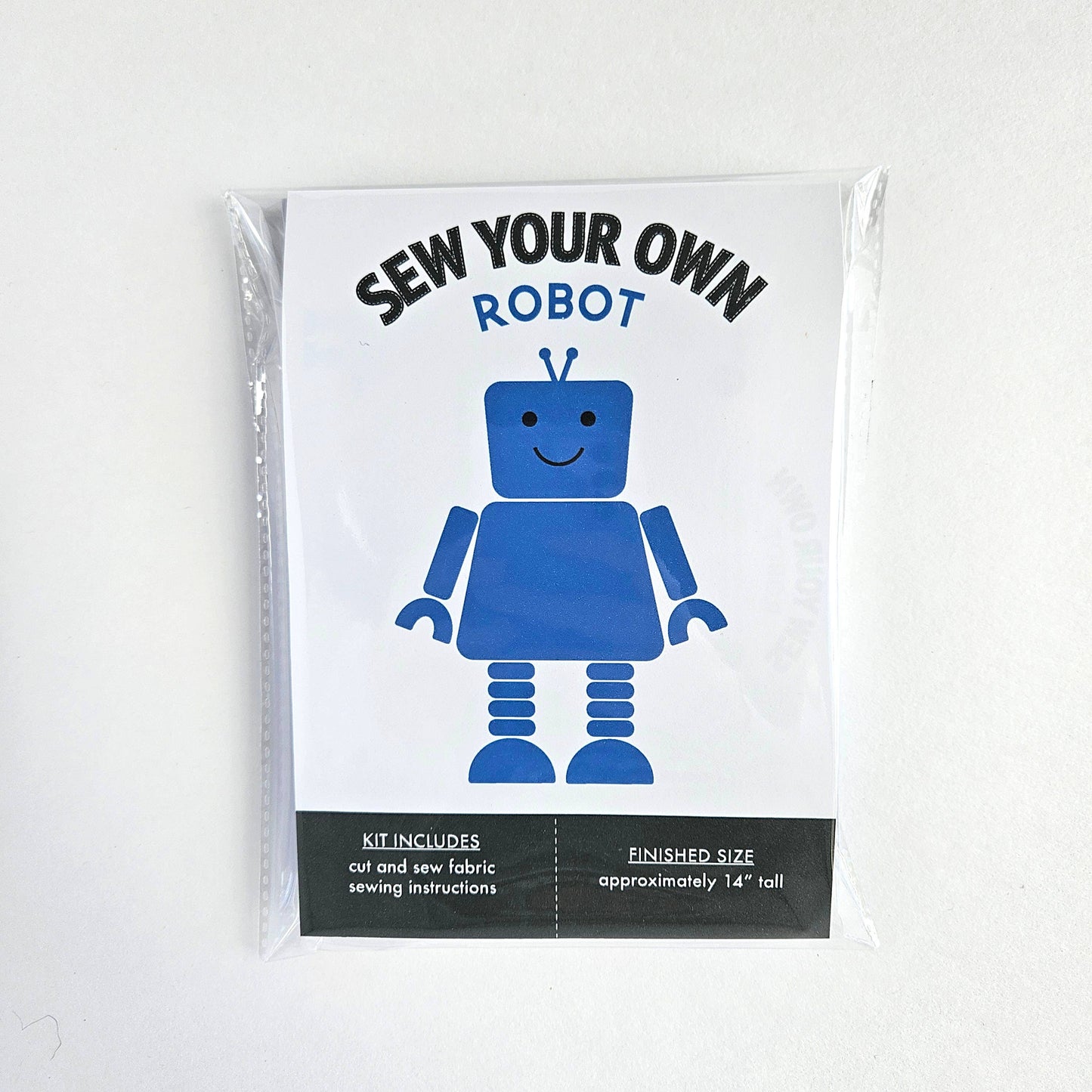 Robot Sewing Craft Kit : Green / Complete Kit