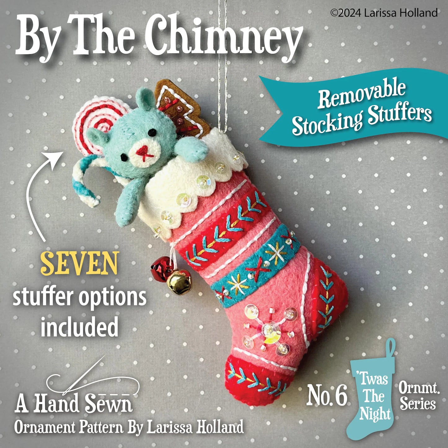 By the Chimney - Felt Stocking Workshop