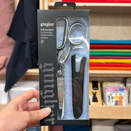 Knife-Edge Dressmaker Shears Left Handed 8" - Gingher