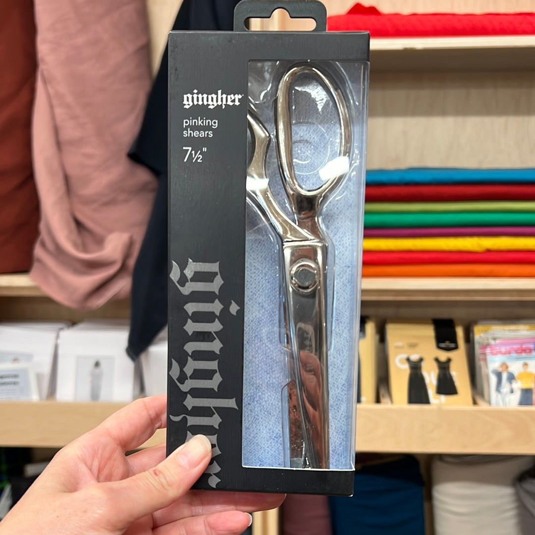 Pinking Shears 7 1/2" Gingher Stash