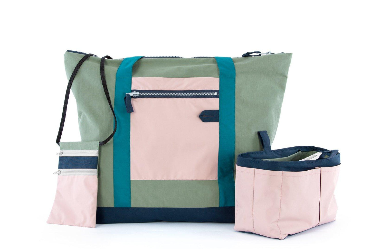 GALAXIE 3 - JET Travel Pouch, SUPERNOVA Tote (SMALL), ECLIPSE Organizer (SMALL)