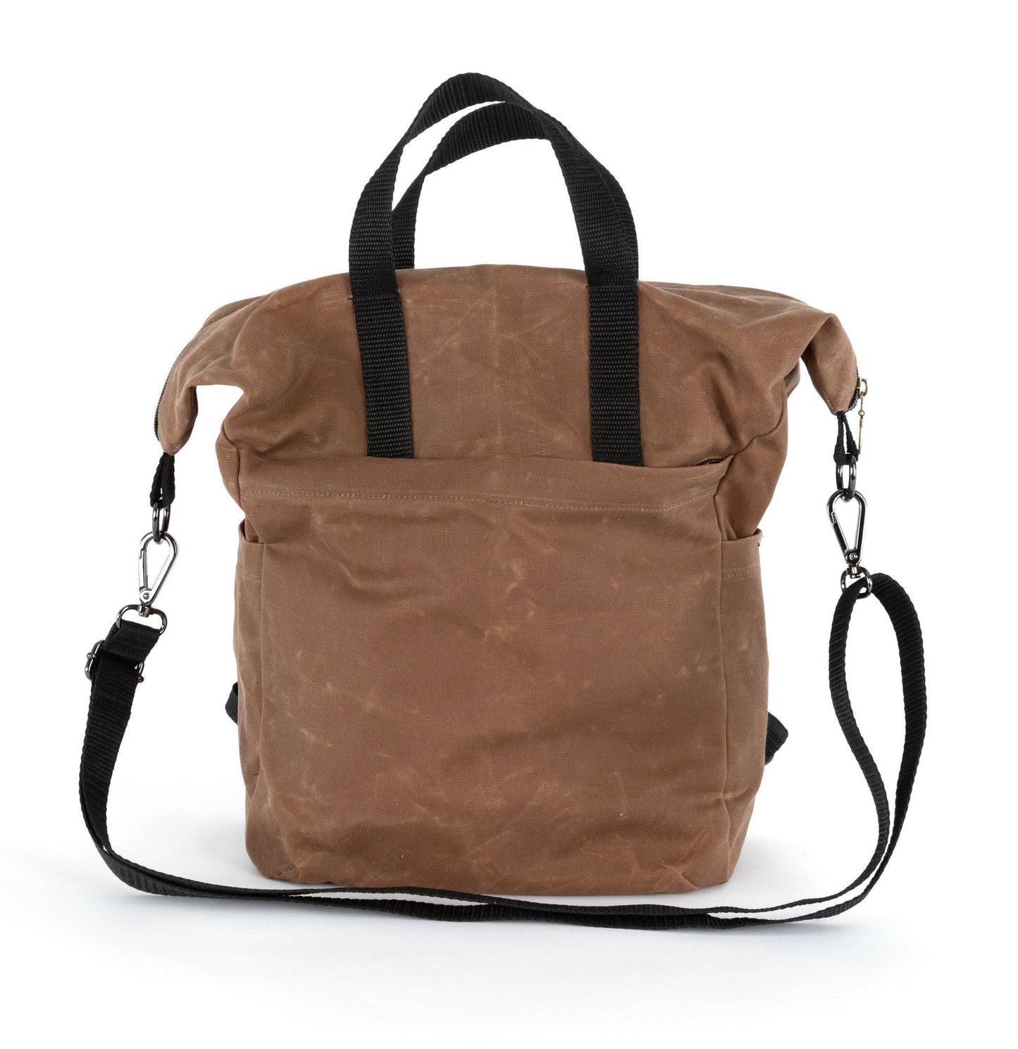 Vega waxed canvas bag in messenger bag mode