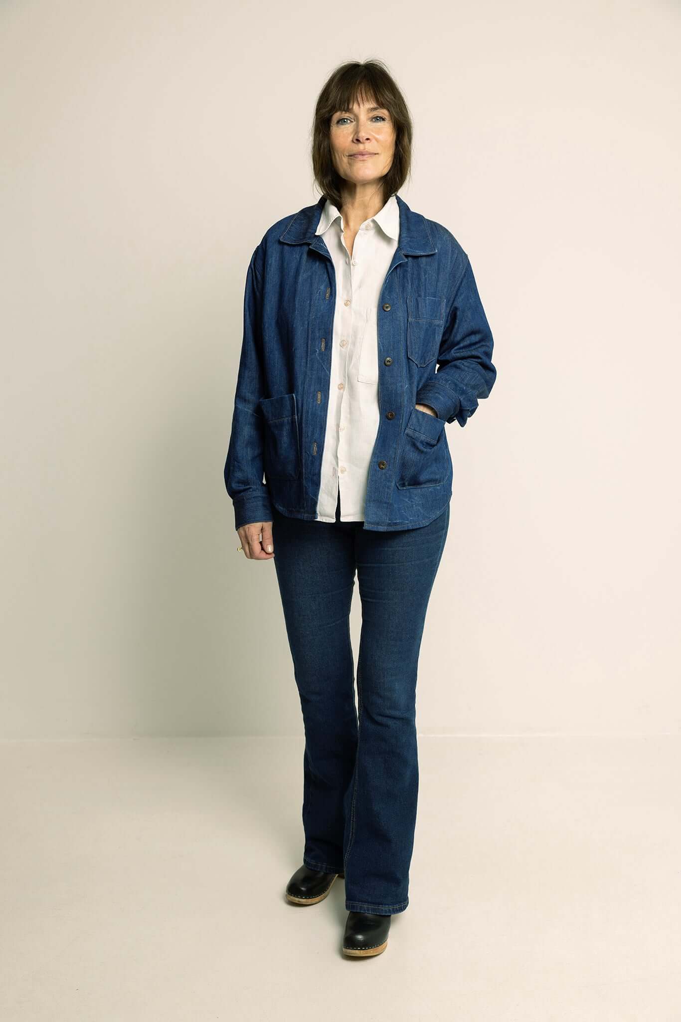 Canvas Jacket sewing pattern Wardrobe By Me