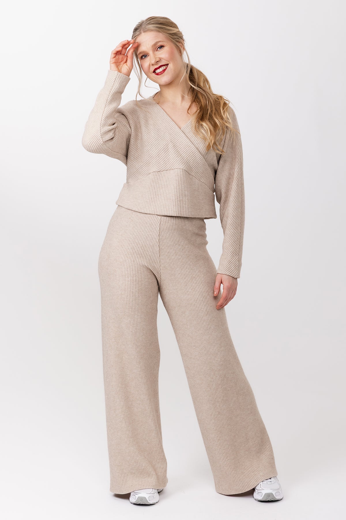 KAJO batwing wrap sweater & dress