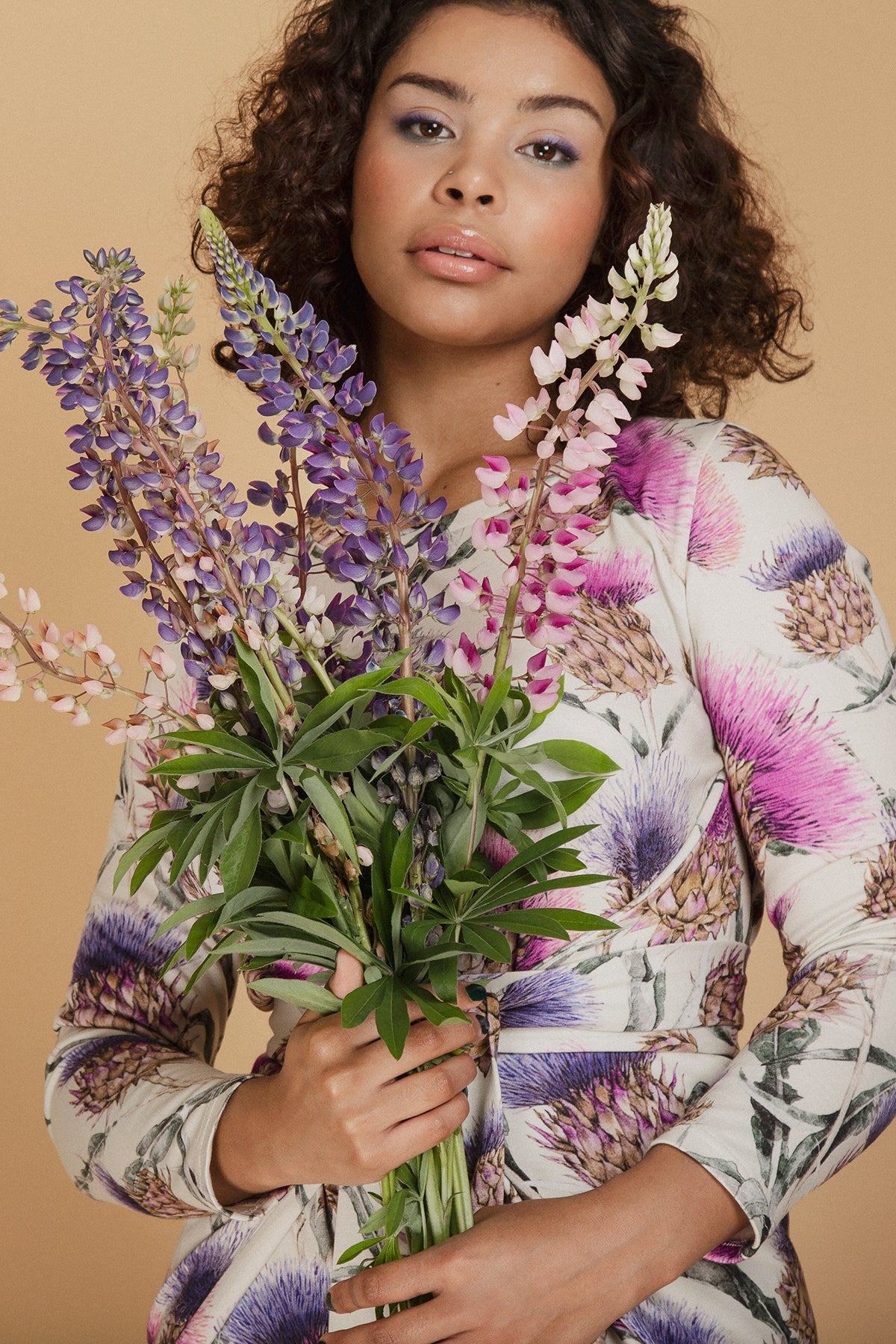 Wrap knit dress sewing pattern