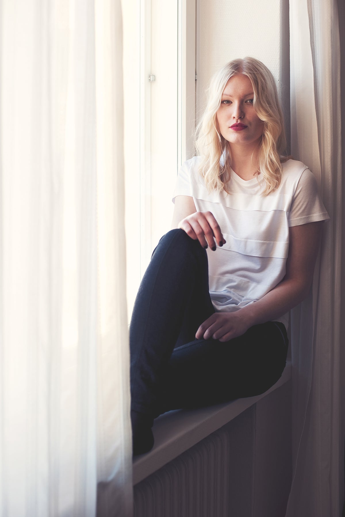 Striped tee sewing pattern